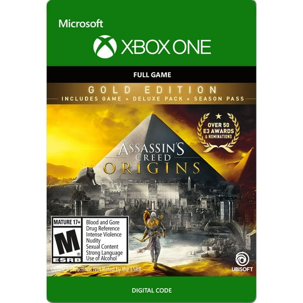 Xbox One Assassin S Creed Origins Gold Edition Email Delivery Walmart Com Walmart Com