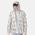 thumbnail image 4 of Goofa Pink skates Printed Women's UPF 50+ Sun Protection Hoodie Jacket Lightweight Long Sleeve Sun Shirt for Women with Pocket Hiking Outdoor-Medium, 4 of 9