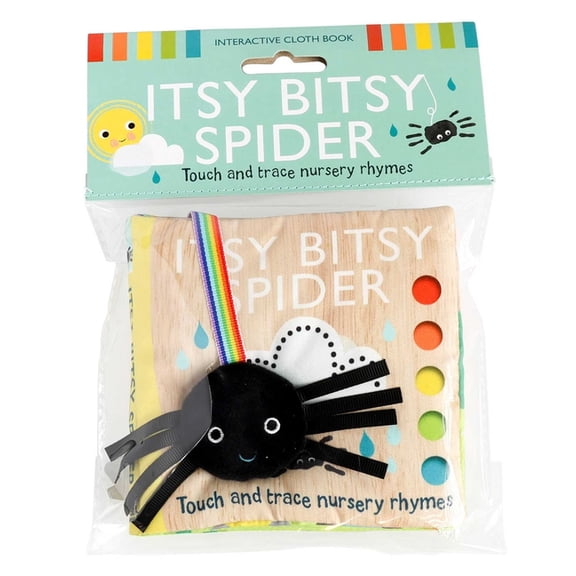Touch and Trace Nursery Rhymes Touch and Trace Nursery Rhymes: Itsy Bitsy Spider Cloth Book, (Paperback)