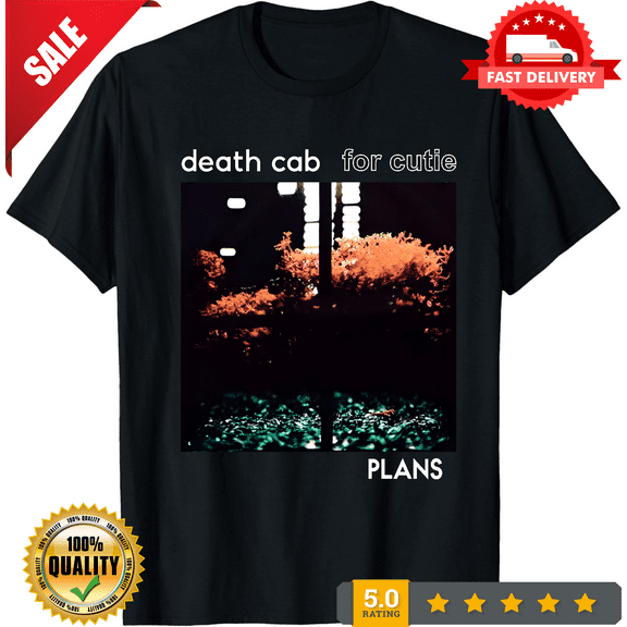 Death Cab For Cutie Plans Album T-Shirt Cotton For Men Women, LIMITED EDITION-TH66358