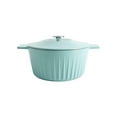 thumbnail image 2 of Martha Stewart Enamel Cast Iron Dutch Oven, 2 of 2