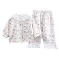 thumbnail image 3 of Gubotare Girls Pjs Sets Toddler Baby Boys Girls Pajamas Set Round Neck Long Sleeve Snug Fit Sleepwear Pjs Size 11-12 (Light Pink,11-12 Years), 3 of 7