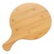 thumbnail image 2 of Retro Texture Bamboo Food Serving Dish Round Tray For Pizza Serving 1Pc, 2 of 3
