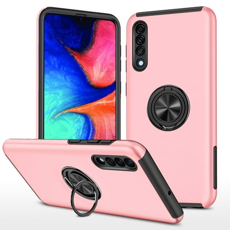 For Samsung Galaxy A30s / A50s / A50 PC + TPU Shockproof Magnetic Protective Case with Invisible For Samsung Galaxy A30s / A50s / A50