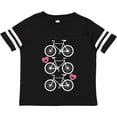 thumbnail image 3 of Inktastic Biking Bicycle Silhouette Girls Toddler T-Shirt, 3 of 5