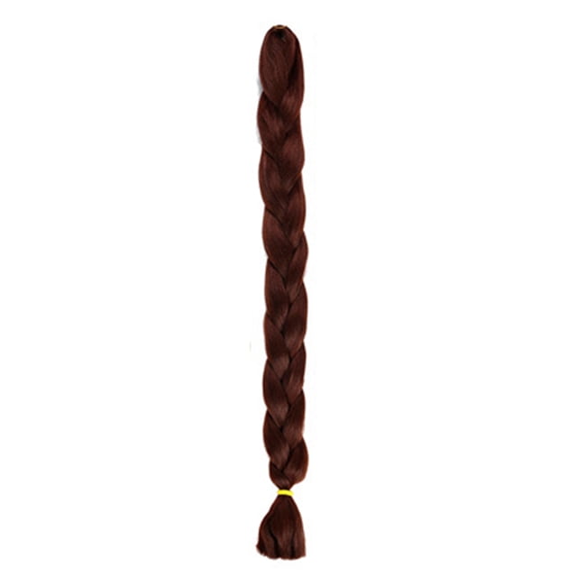 Langgg Extensions de Cheveux Tressés Synthétiques Haute Température pour Femmes 41 Pouces