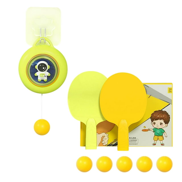 EGNMCR Home Use Children's Corrective Vision Exercise Hand Eye Coordination Hanging Table Tennis Trainer Parent-child Sensory Training Device plumbing agent