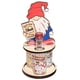 thumbnail image 1 of Botella De Navidad Portabotellas De Madera Adorno Colgador De Vidrio Decoraciones De Fiesta De Navidad Regalo Serendint HA042033-02, 1 of 6