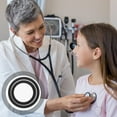 thumbnail image 2 of 2pcs Stethoscope Diaphragms Stethoscope Bell Cover Diaphragm Stethoscope Replacement Parts, 2 of 5