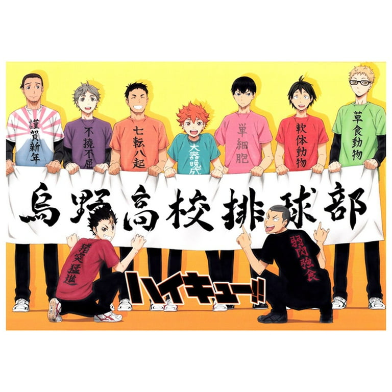 VGFD Haikyuu Anime Comic Art 4k HD Poster Decorative Painting Canvas Wall  Art Living Room Posters Bedroom Painting 24x36inch(60x90cm) : :  Home & Kitchen