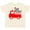 Natural, variant on Inktastic Future Firefighter Cute Red Firetruck Boys or Girls Toddler T-Shirt