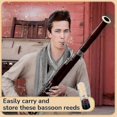 thumbnail image 3 of 5 Pcs Bassoon Reed With 1 Bassoon Reed Protective Case Bassoon Reed Medium Soft Bassoon Reed Case H, 3 of 5