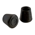 thumbnail image 1 of Shepherd Hardware 8622E Leg Tips 1-Inch Inside Diameter Rubber Chair Leg Caps, 40 Pack, Black, 1 of 10