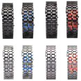 thumbnail image 3 of UDIYO Men 's Women 's Stainless Steel LED Digital Quartz Bracelet Watch Wristwatch, 3 of 7