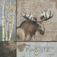 thumbnail image 2 of Phillips, Anita 26x26 Gold Ornate Wood Framed with Double Matting Museum Art Print Titled - Fangle, 2 of 4