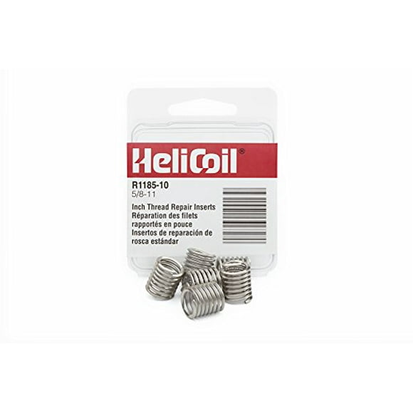 1/4-20 Inserts HeliCoil R1185-4 1/4-20 Inch Thread Repair Inserts - 12-Pack, Made In USA Helicoil Kit - Foto 11