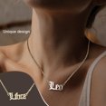 thumbnail image 3 of English Carta Doce CONSTELACIONES DEL SIGNO DE ZODIA Tema Collar de amistad Ins Colgante para Lover Friend Festival Regalos de cumpleaños Libra Gold Inevent AP009331-03, 3 of 6