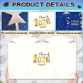 thumbnail image 4 of OuMuaMua Big Graduation Card 2026 Blue Gold Jumbo Guest Book Signature Congrats Grad Guestbook Gift for College High School Graduates Graduation Party Decorations Supplies, 4 of 7