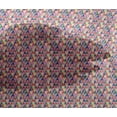 thumbnail image 4 of oneOone Viscose Chiffon Light Purple Fabric Triangle Geometric Craft Projects Decor Fabric Printed By The Yard 42 Inch Wide, 4 of 4