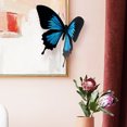 thumbnail image 4 of 2X Fridge Blue Black Butterfly Deco Motorcycle Car Sticker, 4 of 5
