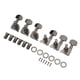 thumbnail image 4 of Afinadores de bloqueo ANGGREK clavijas giratorias de guitarra pequeñas completamente cerradas 3L 3R, 4 of 8