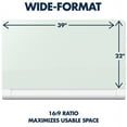 thumbnail image 7 of Quartet Horizon Magnetic Glass Marker Board with Hidden Tray 39 x 22 White G3922HT, 7 of 7