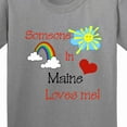 thumbnail image 4 of Inktastic Someone in Maine Loves Me Youth T-Shirt, 4 of 5