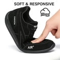 thumbnail image 4 of CHICVOMEY Sneakers for Men Round Toe Breathable Mesh Comfortable Lightweight Tennis Shoes Quick Dry Walking Running Gym Workout Shoes, 4 of 7