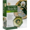 Mod Podge Do-It-Yourself Resin Coaster Kit, Hexagon, Green and Gold