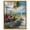 Gold Frame, variant on Local Beach House High-Gloss Frameless Acrylic Glass Wall Art Colorful Coastal by Art Remedy, Ready to Hang, 16 x 20