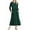 Green, variant on SIEANE Women's Summer Dress Casual Sleeveless Crew Neck Dress Tiered Maxi Beach Dress with Pockets