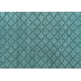 thumbnail image 1 of Ahgly Company Indoor Rectangle Abstract Light Blue Modern Area Rugs, 6' x 9', 1 of 4