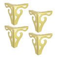 thumbnail image 2 of 4 piezas ahuecadas patas para sofá, muebles, patas de , reempzo de piezaza para sofá, sil, sofá de pzas, tocador y decoración Oro 12cm Macarena  Patas para gabinetes de sofá, 2 of 7
