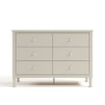 thumbnail image 6 of Art of Nursery by Storkcraft Rio 6 Drawer Nursery Dresser, Frosted Oat, 6 of 14