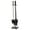 Black, variant on Modern Ember Harper 27.75" H 4-Piece Fireplace Tool Set - Black