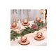 thumbnail image 3 of Portavela Cristal Candelabro Mesa Adorno Boda Decoración 6 pzs rosa, 3 of 5