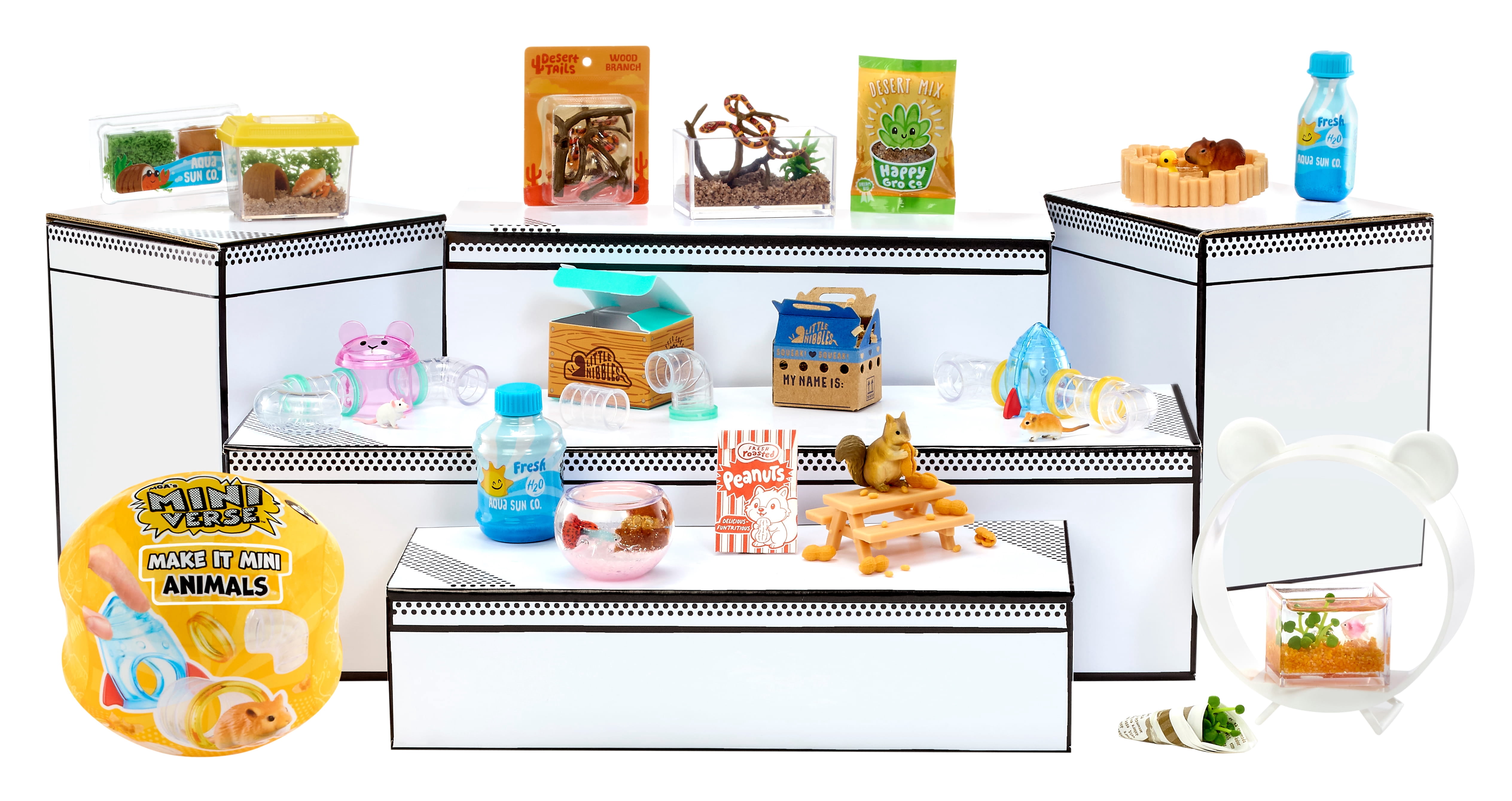 MGA's Miniverse, Collectibles, Make It Mini Animals, Resin