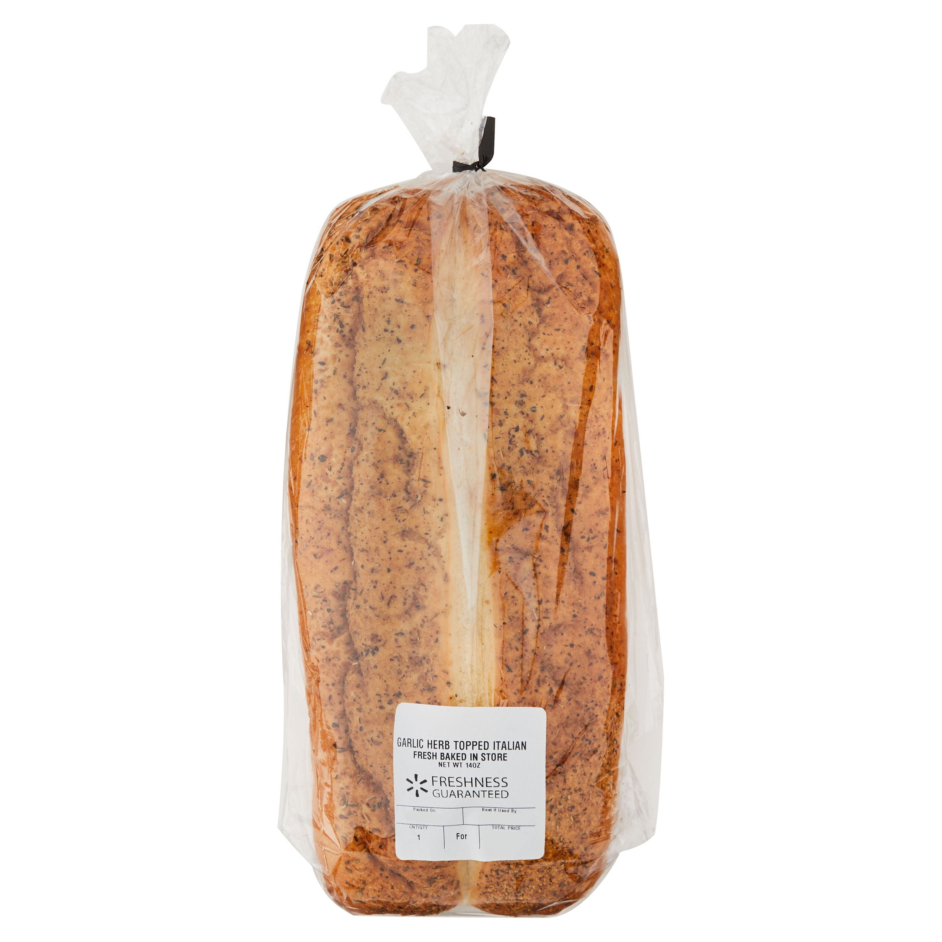 Freshness Guaranteed Italian Garlic Herb Bread, Shelf-Stable, Regular, 14 oz
