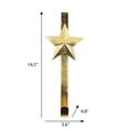 thumbnail image 4 of FRAÎCHE Holiday Gold Metal Wreath Holder, 17-in, 4 of 4