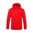 thumbnail image 6 of KelaJuan Electric Heated Jacket 8 Heating Zones Lightweight Rechargeable Heated Hoodies Winter Warmer Coat for Men Women, 6 of 6
