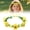 Yellow, variant on ZFSBZBS Flower Crown, Bohemian Wreath for Girls Floral Tiara, Wedding Headband, Bride Bohemian Wreath/Baby Shower/Photo/Toddler,Yellow
