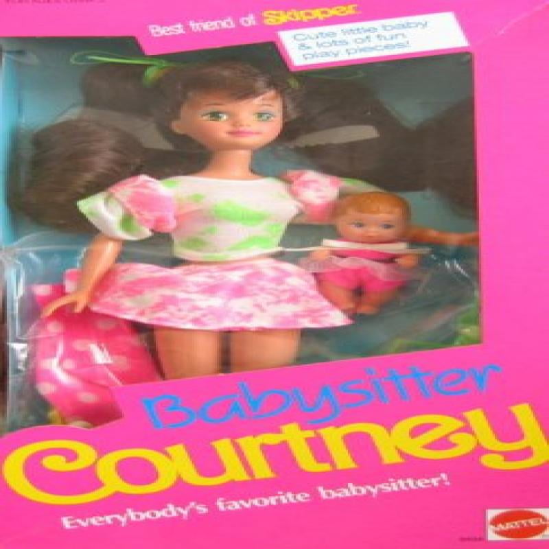Barbie Babysitter COURTNEY Doll, Best Friend of Skipper (1990