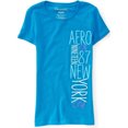 thumbnail image 1 of Camiseta gráfica Aeropostale Mujer Aero Est. 87 Nueva York Azul Extra Pequeña, 1 of 1