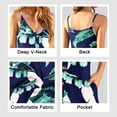 thumbnail image 6 of TARAINYA Summer Dresses for Women Casual V Neck Sleeveless Sundresses Floral Beach Short Dress with Pockets, 6 of 8