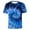 L, variant on Mens T-Shirts Soft Summer Tie Dye Digital Print Short Sleeve Crew Neck Slim Fit Casual Daily Home Breathable Tshirt