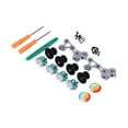 thumbnail image 2 of Joystick Replacement Kit Silicone 3D Analog Gamepad Thumbstick Repair Kit for Xbox One, 2 of 5