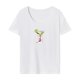 thumbnail image 1 of Camiseta para mujer Trajes de verano Ropa deportiva Camiseta básica suave para acampar vacaciones L, 1 of 7