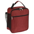 thumbnail image 1 of Unique Bargains Waterproof Lunch Bag Lunch Box with Pockets/Handle for Picnic, Red, 1 of 8