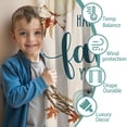 thumbnail image 3 of Plaid Pumpkins Fall Aesthetic Print Farmhouse Curtains 2 Pack Cafe Curtains,42x63in Kitchen Curtains Fall Holiday Long Curtain, 3 of 5