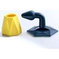 thumbnail image 4 of Jinsinto Diamond Shaped Silicone Door Stopper with Suction Cup - No Punching - Wind Shield Sticker(Blue), 4 of 5